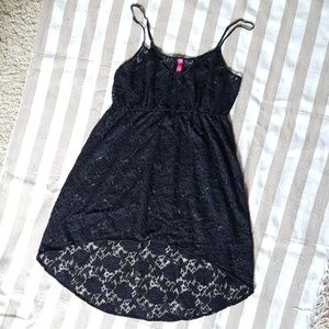 Victoria's Secret black lace bathing suit coverup